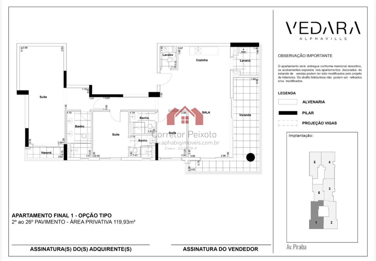 PLANTA INTERNA DO IMOVEL